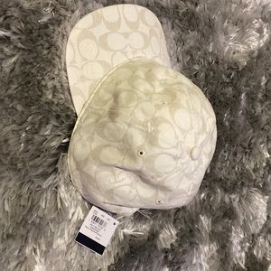 Coach White (chalk) Hat